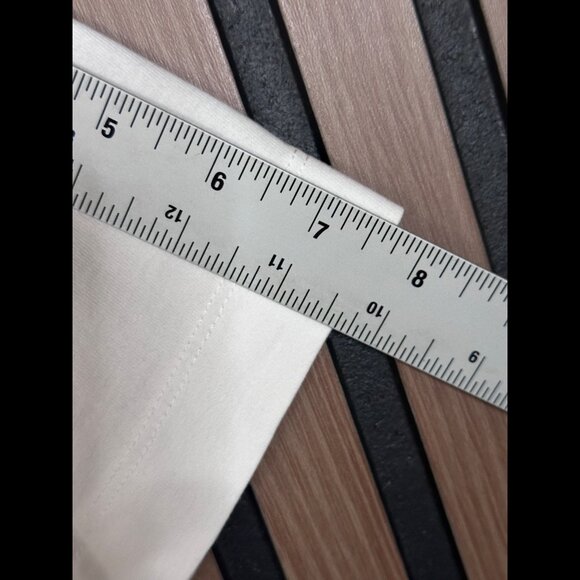 Joseph LTD T Shirt Large Mens White V Neck Perfect Tee Short Sleeve - Picture 5 of 7